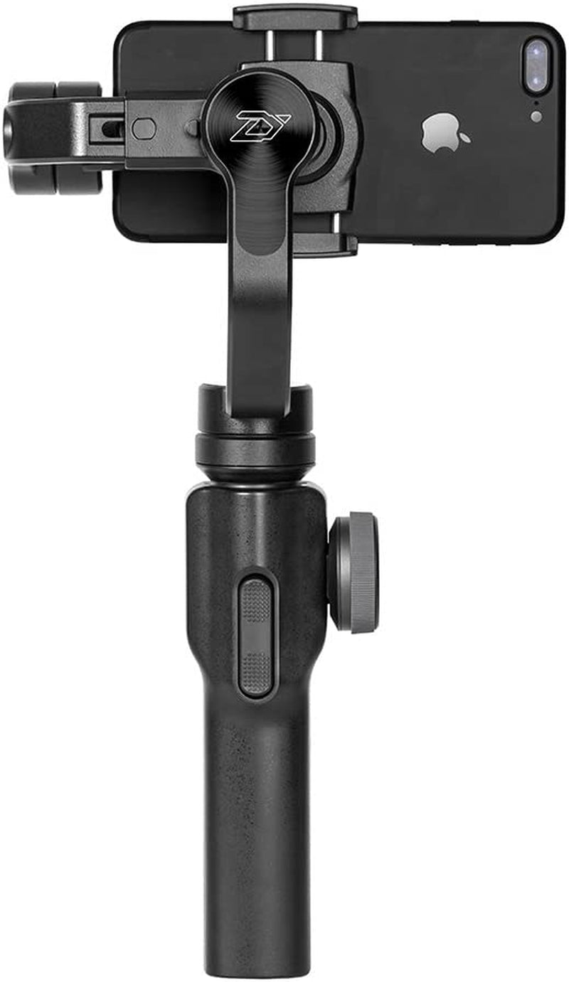 Zhiyun-Tech Professional 3-Axis Handheld Gimbal Stabilizer for Smartphones & Gopro with Focus and Zoom - Black  zhi yun   