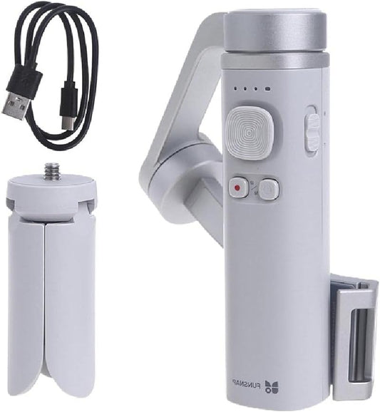 3-Axis Full-Angle Rotated Cell Phone Gimbal Stabilizer Portable Phone Stabilizer Large-Angle Extendable Cell Phone Stabilizer for Youtuber Live Video Shooting Gimbal Handheld Stabilizer  generic   