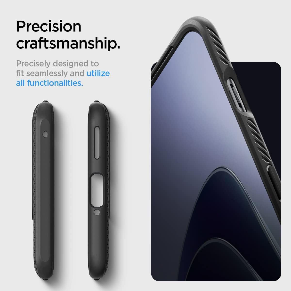 Spigen Liquid Air Armor Designed for Oneplus 10 Pro 5G Case (2022) - Matte Black  Spigen   