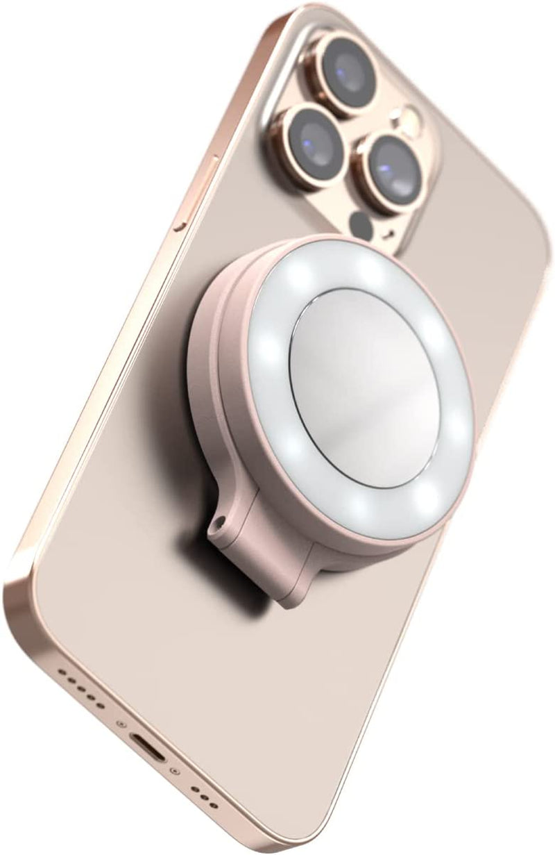 Shiftcam Snappod - Video Selfie Stick and Tripod - Magnetic Mount Snaps on to Any Phone - Tiltable Design | Midnight  ShiftCam Pink SnapLight 