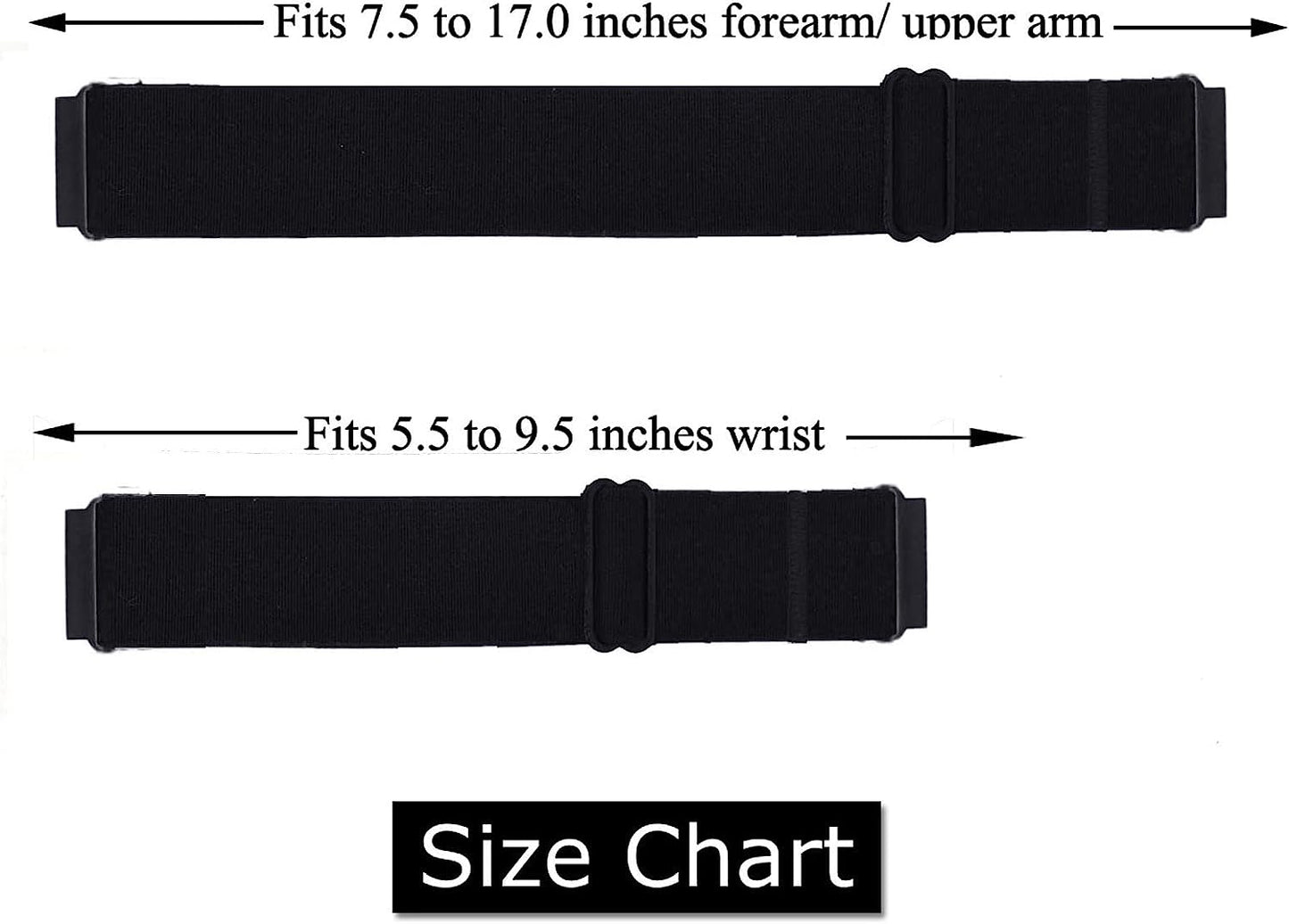 22Mm Elastic Wristband/Armband Strap for Compatible with Garmin Venu 2, Fossil Gen 6 44Mm, Samsung Galaxy Watch 3 45Mm, Garmin Vivoactive 4 45Mm Smartwatch (Black, Medium)  Grestun   