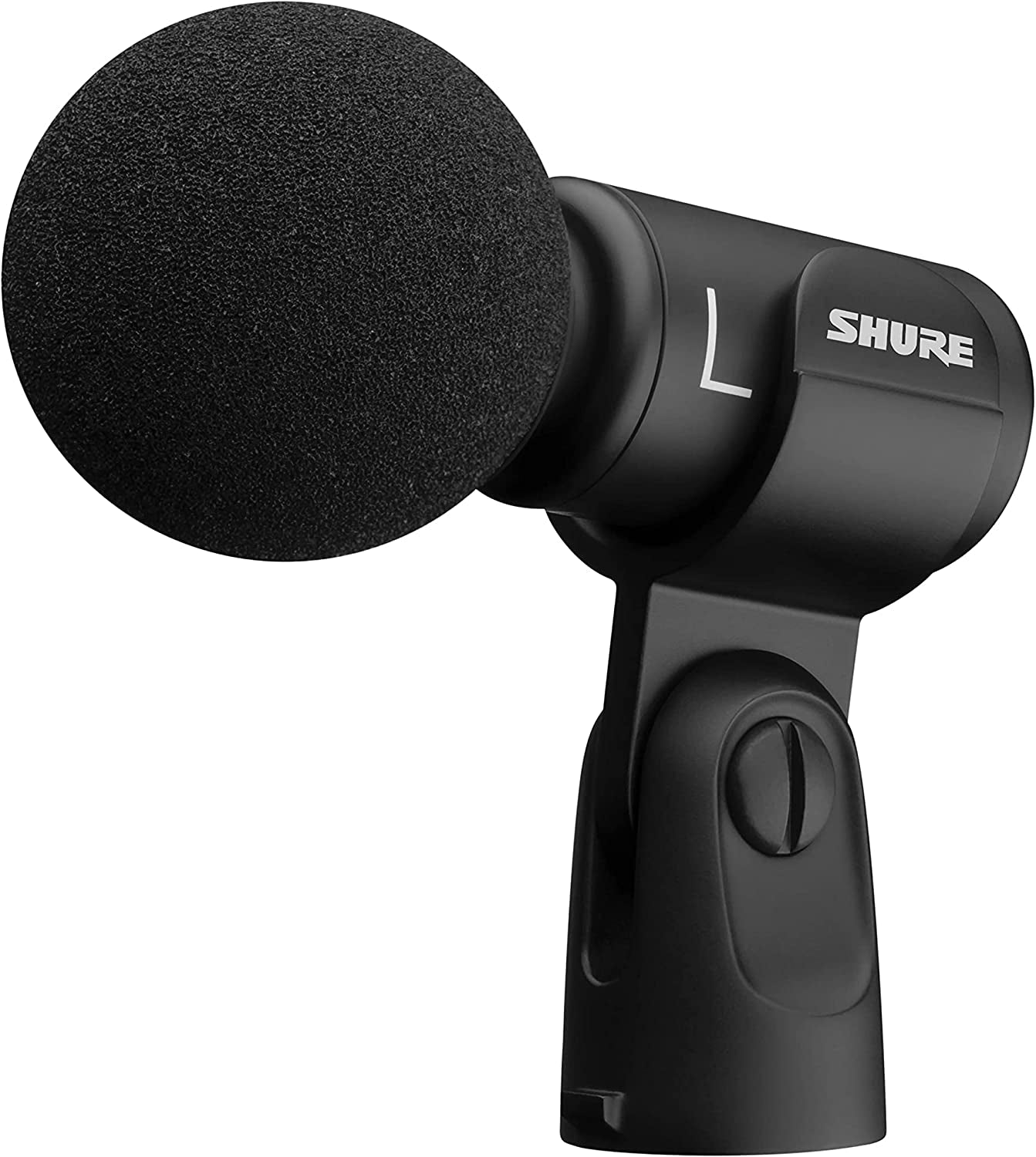 Shure MV88+ Video Kit - Digital Stereo Condenser Microphone for Apple and Android, with Manfrotto PIXI Tripod, Phone Clamp, Mount, Ios and USB-C Cables for Next-Level Connectivity (MV88+ Video KIT)  Shure MV88+  