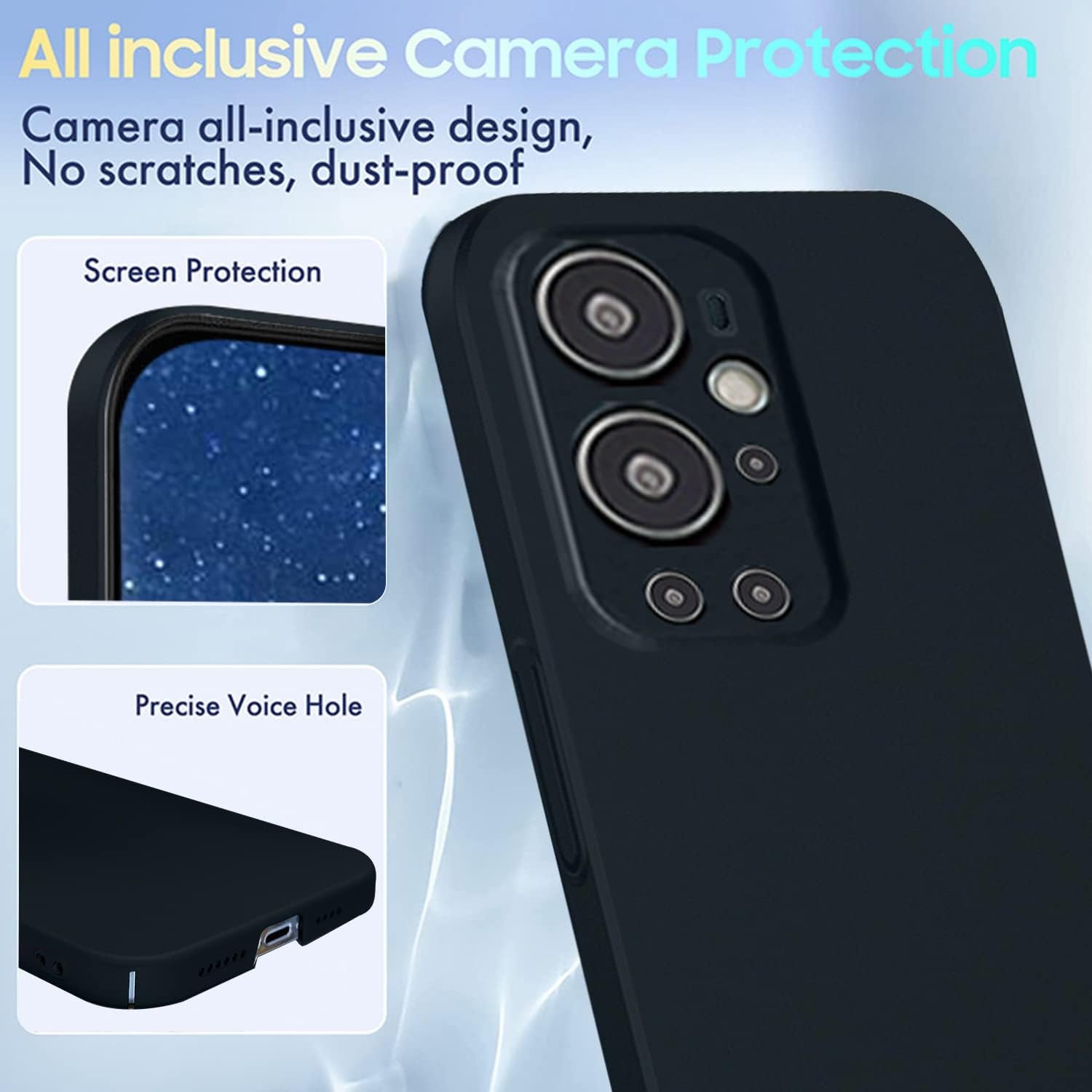 Yarxiawin for Oneplus 9 Pro Case Shockproof Pink, Oneplus 9 Pro Phone Case Thin Hard PC Protective Case Anti-Fingerprint Cover with Ultimate Delicate Touch Feeling (Black)  Yarxiawin   