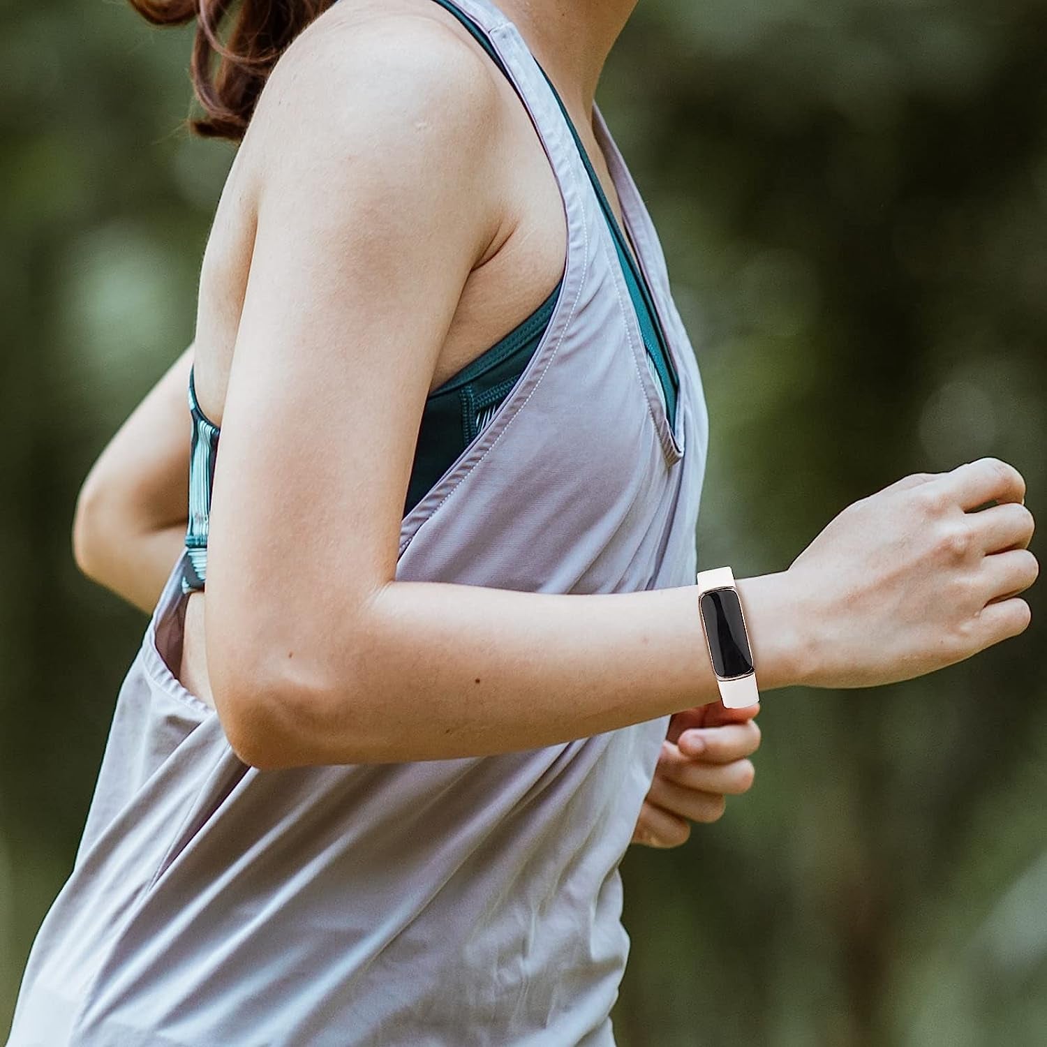 3 Pack Fitbit Luxe Bands Compatible with Fitbit Luxe Women Men, Soft Silicone Wristband Replacement Strap for Fitbit Luxe/Luxe Special Edition Fitness Tracker  Meliya   