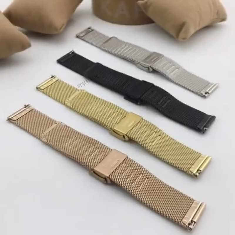 IRFKR Stainless Steel Metal Watchband for Garmin Venu Watch Wrist Band Strap for Garmin Vivoactive 3 Music  IRFKR   