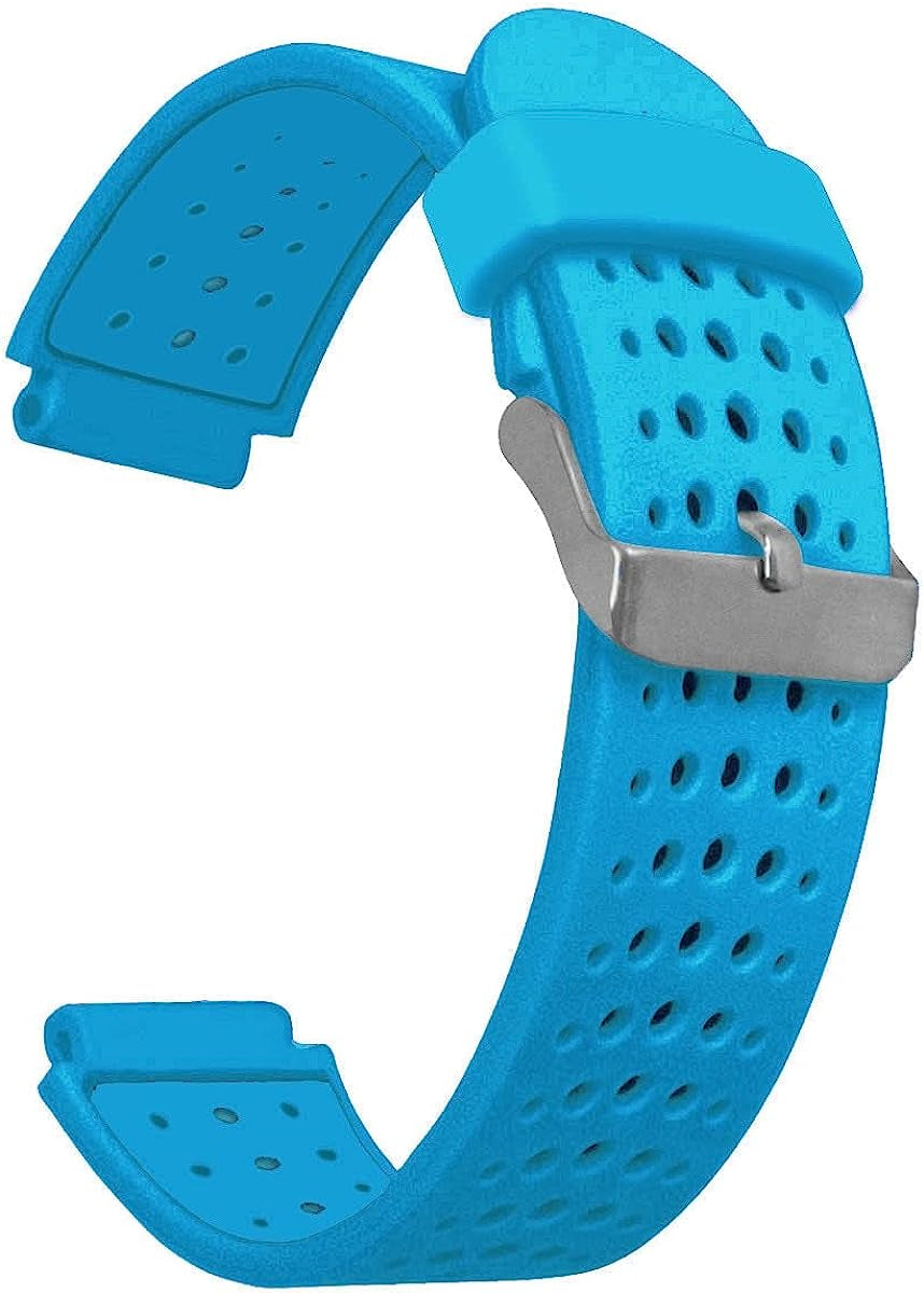 XIRIXX Fashion Silicone Wrist Band for Garmin Forerunner 220 230 235 620 630 Smart Watch Strap Watchband for Forerunner Fitness Tracker  XIRIXX Skyblue  