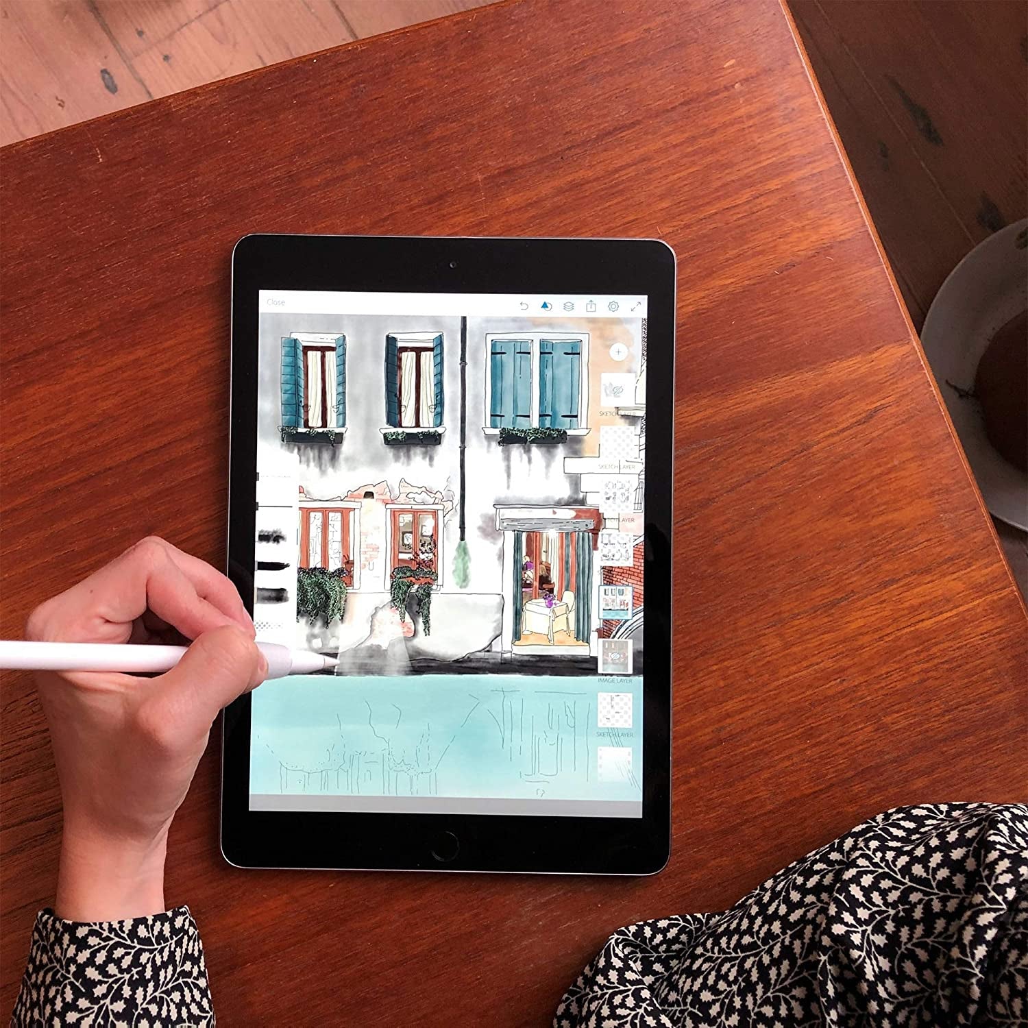 Omni Grip 6-Pack of Premium Comfort Grips, Perfect for Apple Pencil, Apple Pencil 2, Styluses, Pens and Pencils  Chrome Cherry   