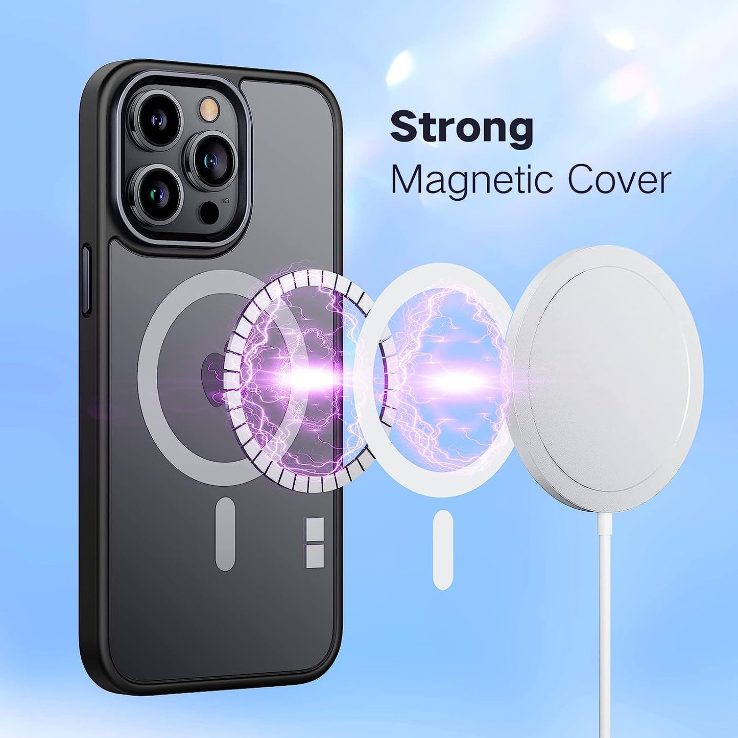 ANNGELAS Magnetic Case for Iphone 14 Pro Max Case Protective-Compatible with Magsafe for Iphone Pro Max 14 Case for Women Men,6.7 Inch,Black  ANNGELAS   