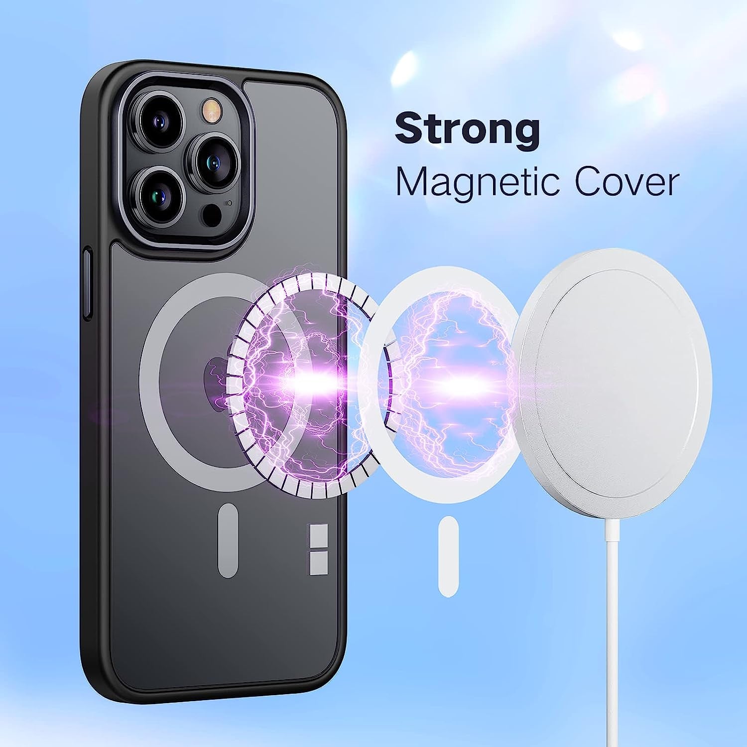 ANNGELAS Magnetic Case for Iphone 14 Pro Max Case Protective-Compatible with Magsafe for Iphone Pro Max 14 Case for Women Men,6.7 Inch,Black  ANNGELAS   