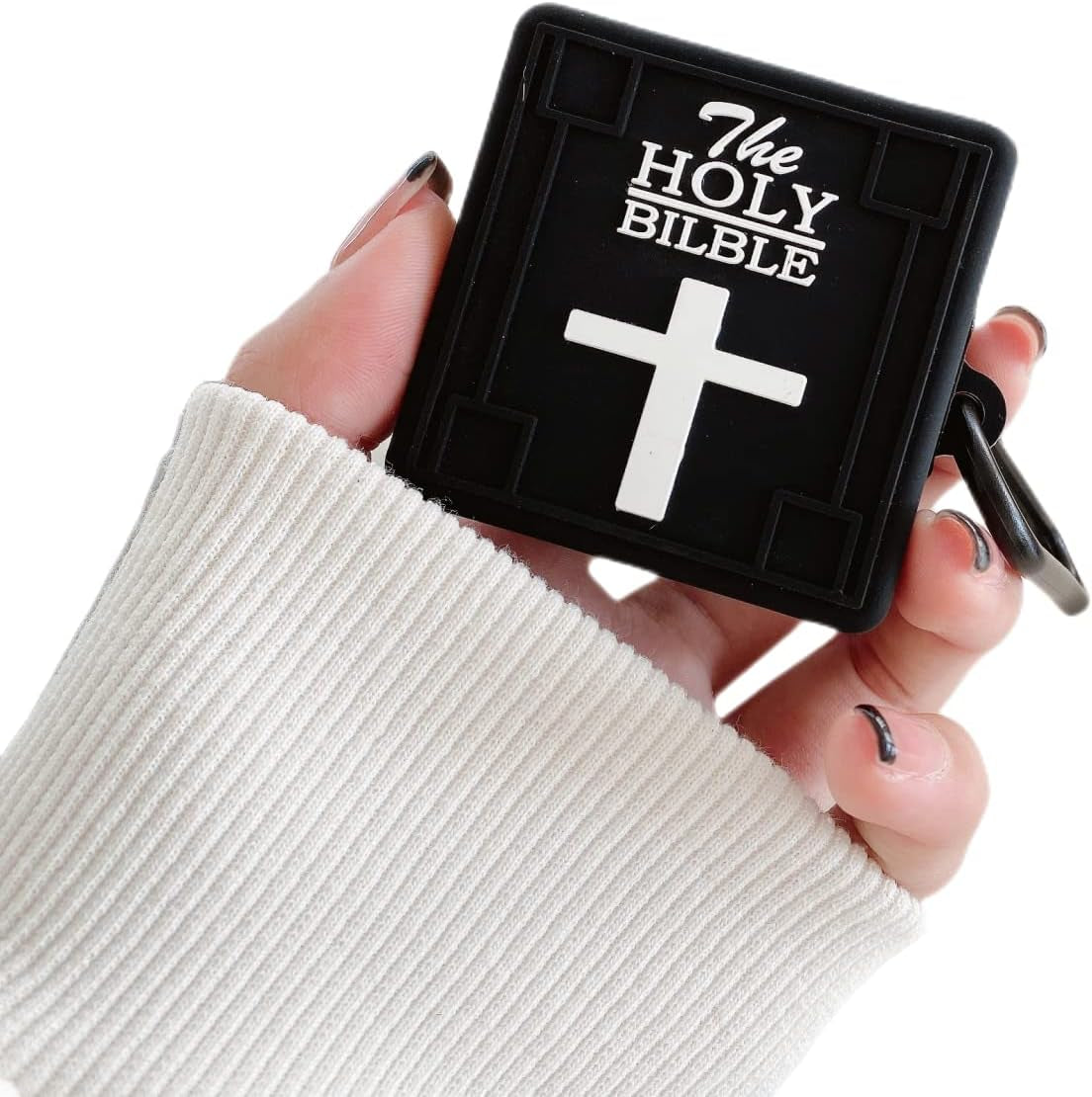 Aikeduo Secure Lock Case for Samsung Galaxy Buds Live Shock-Absorbing Bible Protective Cover Silicone Shell Boys Girl Protective Case  AiKeDuo   