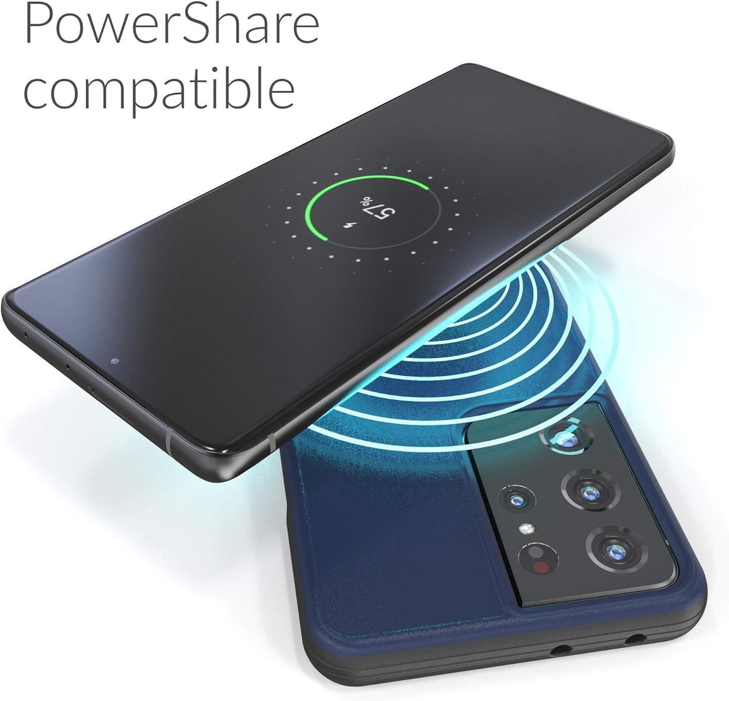 Crave Slim Guard for Galaxy S21 Ultra Case, Shockproof Case for Samsung Galaxy S21 Ultra, S21 Ultra 5G (6.8 Inch) - Navy  Crave   