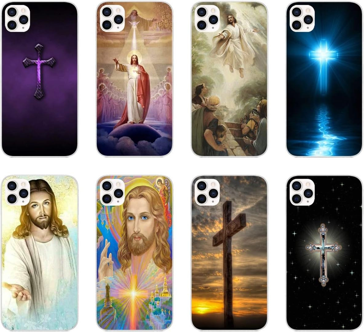 Compatible with LG G8 | LG G8 Thinq Case Cross 441 Cool Kids Girls Women Man Soft Flexible TPU Silicone Phone Case Clear  PTGVCTA   