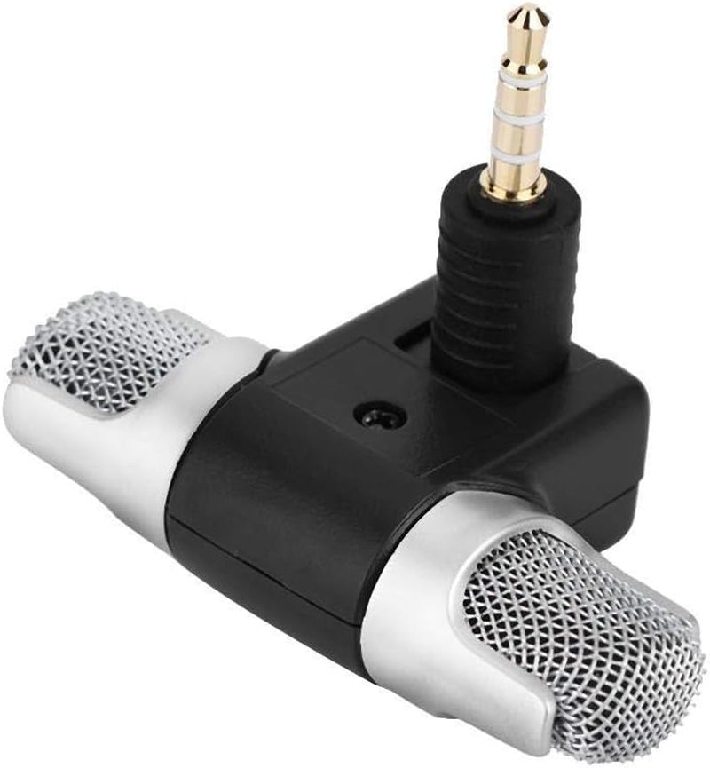 Ciglow Microphone for Phone, Mini Stereo Microphone Mic 3.5Mm Gold-Plating Plug Jack for Andriod Phones Iphones  Ciglow   