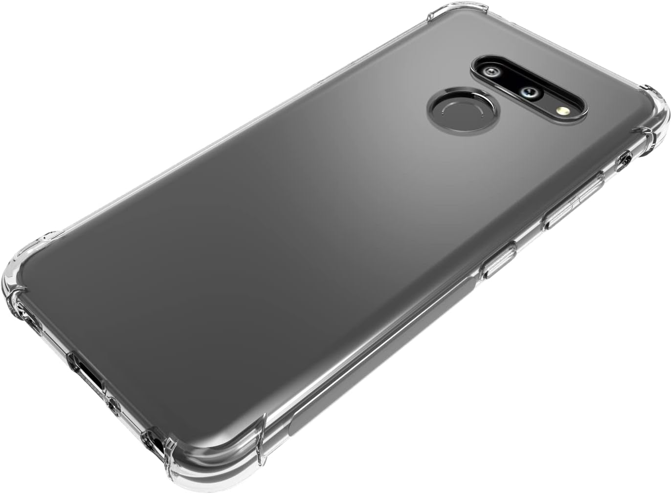 USTIYA Case for LG G8 Thinq Clear TPU Four Corners Protective Cover Transparent Soft  Shenzhen Jinyi Technology Co., Ltd.   
