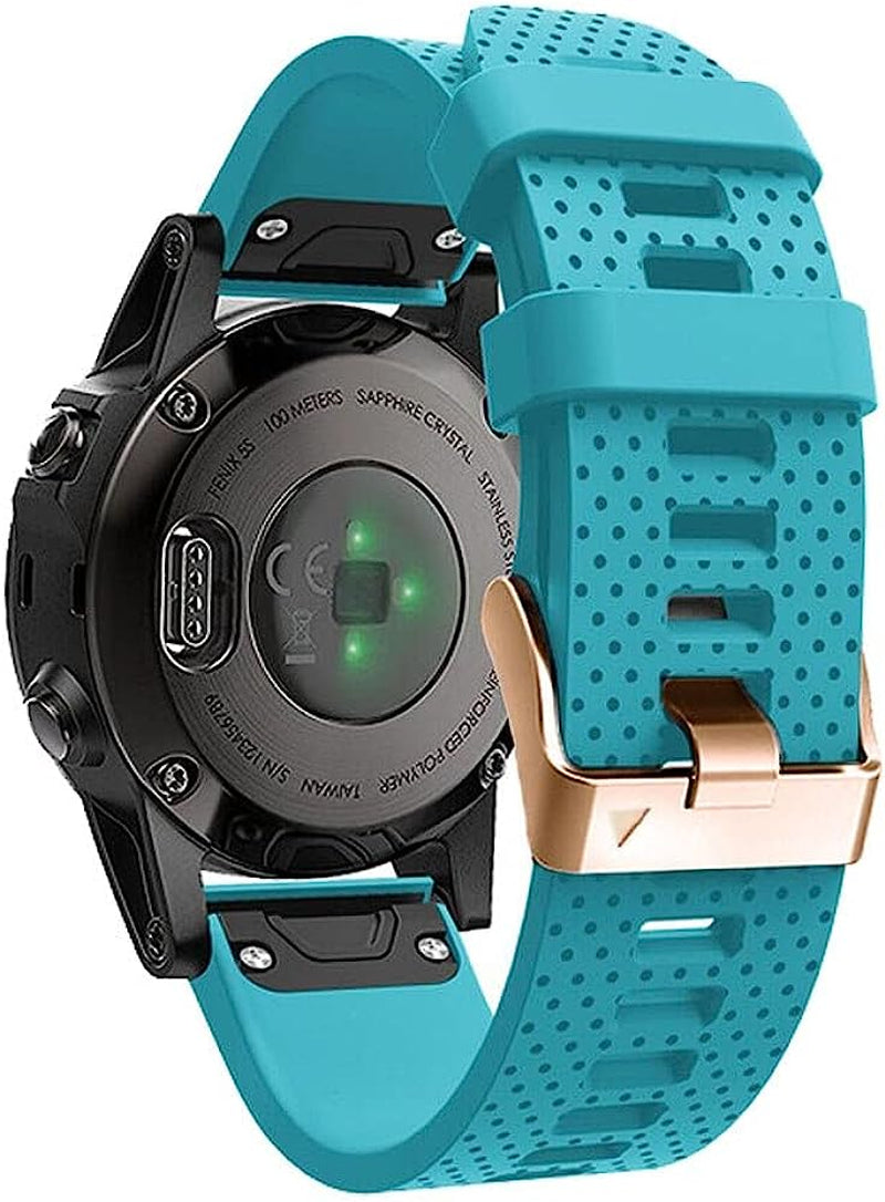 LKDJNC 20Mm for Fenix 6S 5S Smart Watch Strap Silicone Band for Garmin Fenix 5X 5 plus 6X 6 Pro Quick Release Wristband Bracelet Correa  LKDJNC J 20mm Fenix 6SPro 