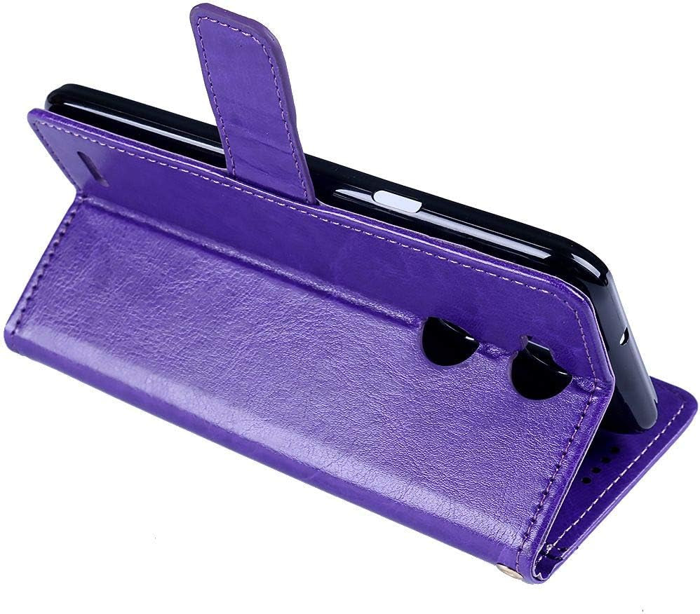 Phone Case for LG G6,Smooth Leather Flip Wallet Case with Card Slot,Stand Holder and Magnetic Closure,Lg G6 Leather Case Cover  SJK-MKS   