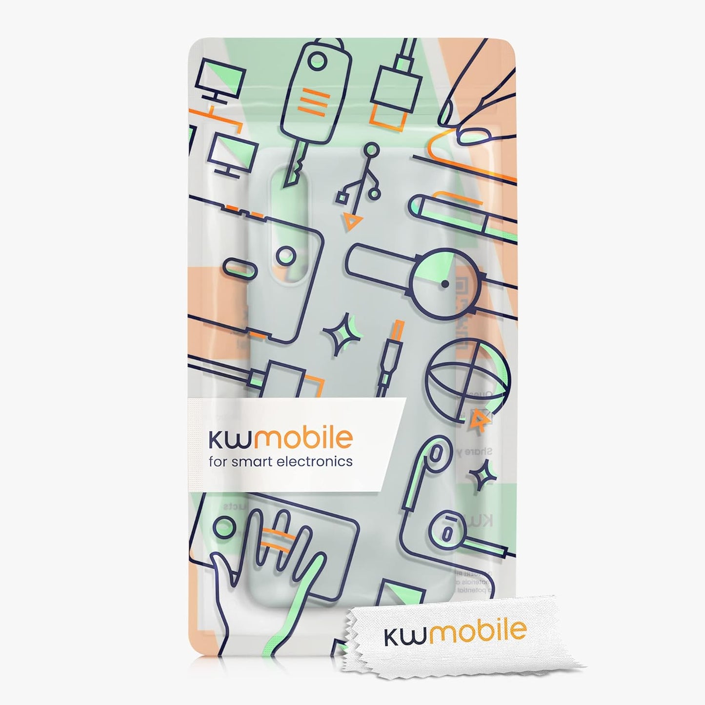 Kwmobile Case Compatible with Sony Xperia 10 IV Case - Soft Slim Protective TPU Silicone Cover - Cool Mint  KW-Commerce   