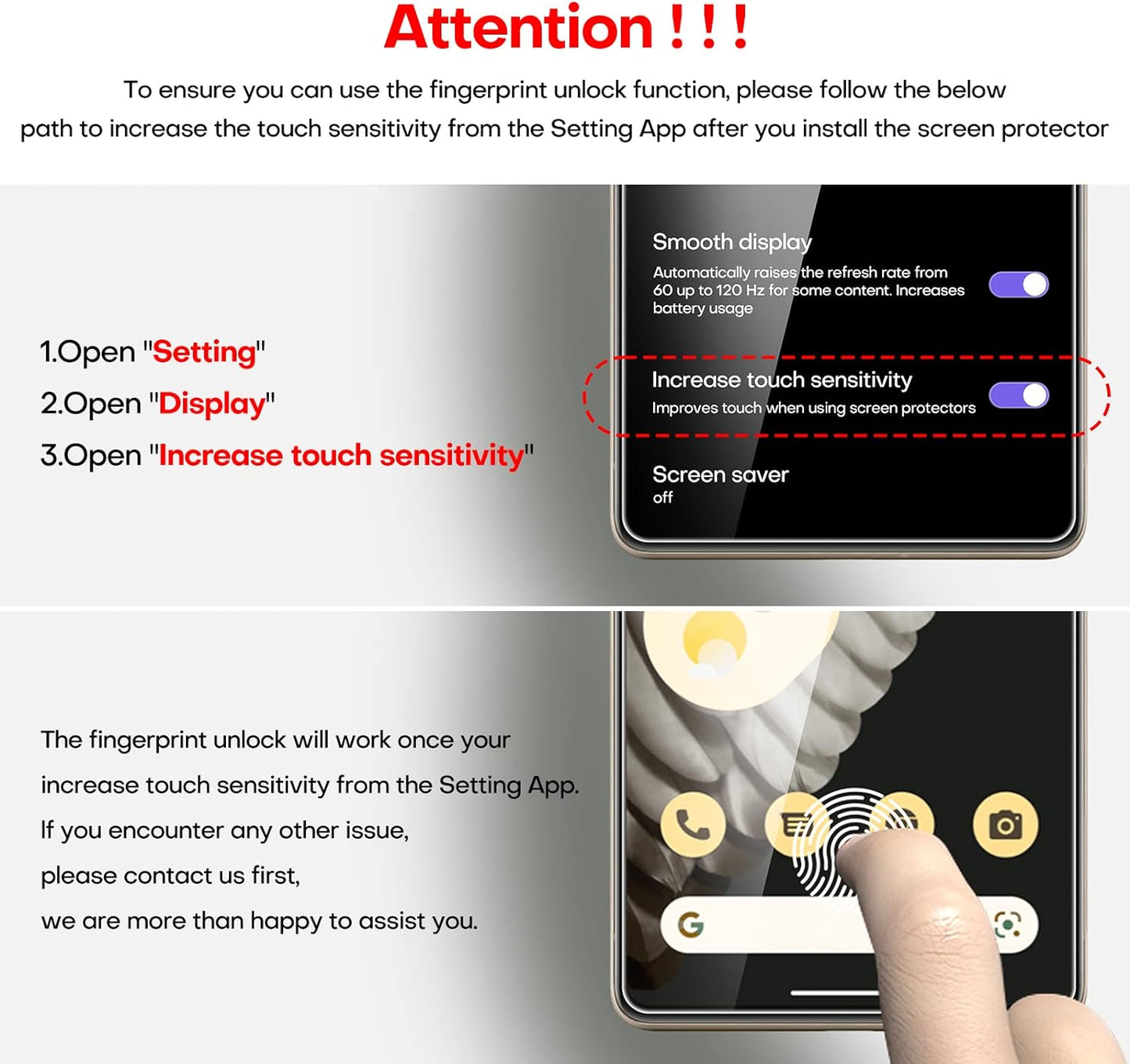 TAURI for Google Pixel 8 Pro Case, [5 in 1] 1X Clear Case [Not-Yellowing] with 2X TPU Film Screen Protector + 2X Camera Lens Protector, [Military Grade Protection] Slim Case for Pixel 8 Pro  TAURI   