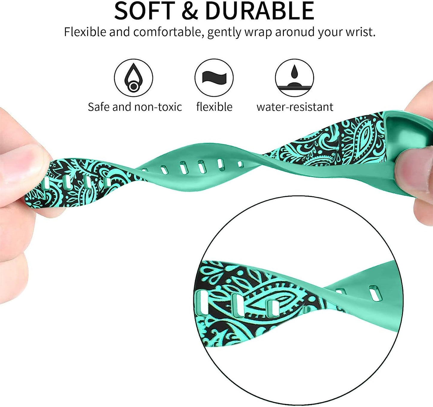 Bands Compatible with Garmin Vivofit JR Bands Vivofit JR 2 Bands/Vivofit 3 Bands Accessories Replacement Watchbands Starp for Kids Boys Girls Women with Metal Secure Clasp for Garmin Vivofit 3 JR,3PCS  Five Star Online US   