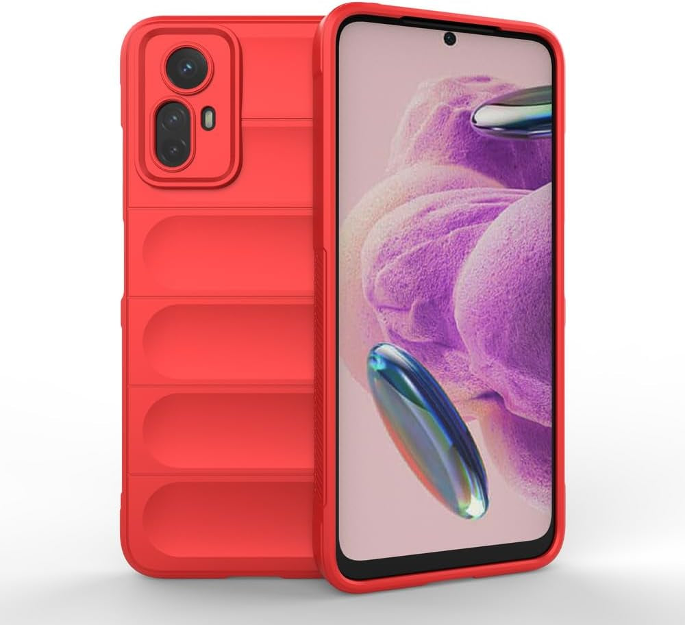 Elubugod Compatible with Xiaomi Redmi Note 12S 4G Case Cover,Tpu Mobile Phone Soft Compatible with Xiaomi Redmi Note 12S 4G 2303CRA44A Case Cover Black  Elubugod Red Compatible With Xiaomi Redmi Note 12S 4G 