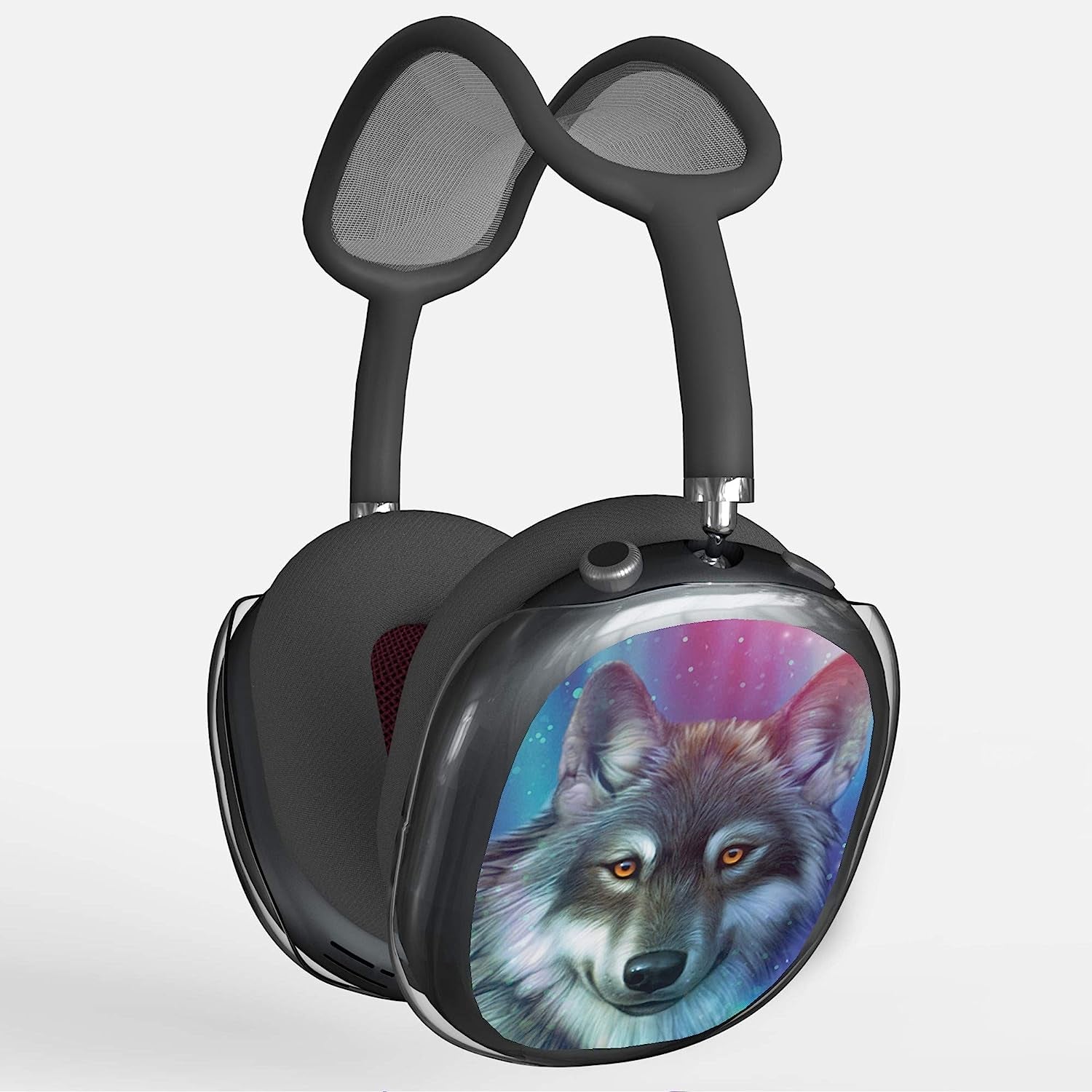 Pimpcase Compatible with Airpods Max Case Cover Headphone Sunflowers  PimpCase WolfIn Space  