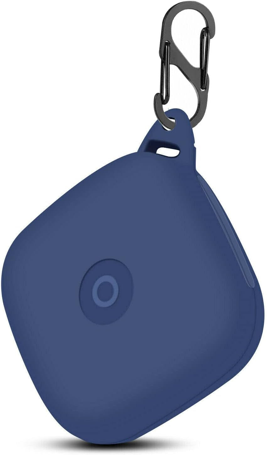 Fastsun Earphone 360° Protective Cover Silicone Case with Keychain Compatible with Beats Powerbeats Pro (Black)  Fastsun Blue  