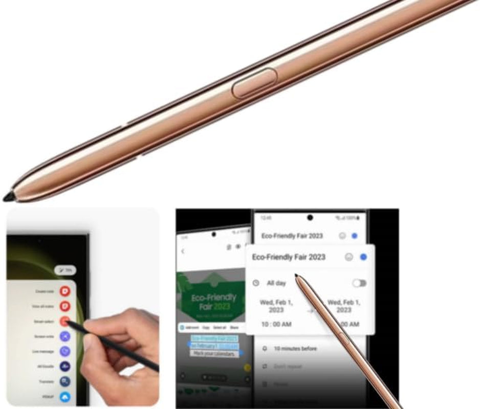 Note 20 Ultra S Pen [Withbluetooth] [Pen Tips 0.7Mm] [4096 Pressure Sensor] Compatible with Galaxy Note 20 & Note 20 Ultra 5G All Version, Note 20 Stylus Pen Touch S Pen (Mystic Bronze)  TYHJ-US   