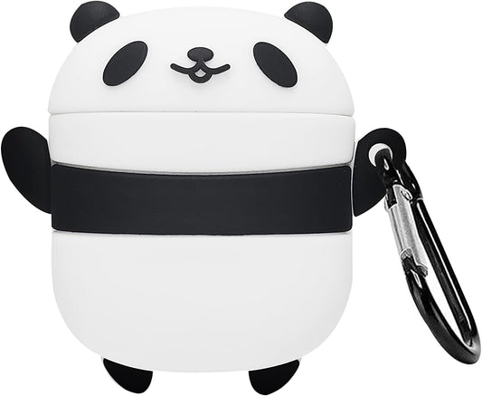 KAKUYI (Panda) Airpod Pro 2019/Pro 2 Gen 2022 Case Cover Soft Silicone, 3D Cute Cartoon Cover Funny Protective Case Compatible with Airpods Pro Case, Anime Design with Keychain  KAKUYI   