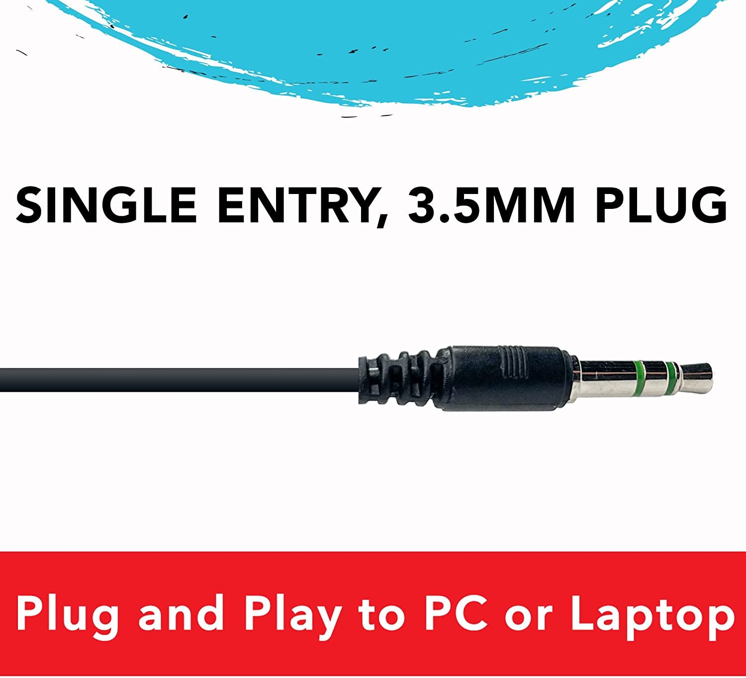 Maxell 190316 Stereo Neck Bands, Black  Maxell   