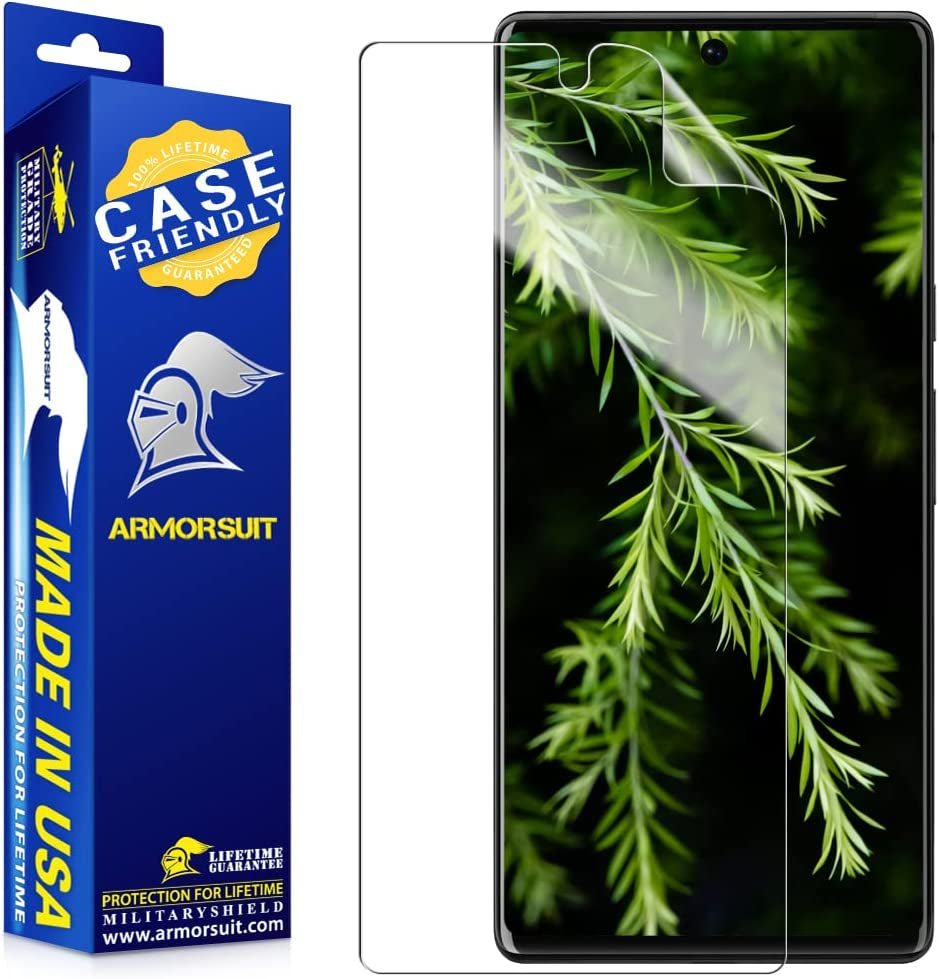 Armor Suit [2 Pack] Militaryshield Screen Protector Designed for Google Pixel 6 Pro (2021) Case Friendly HD Clear Film  ArmorSuit   