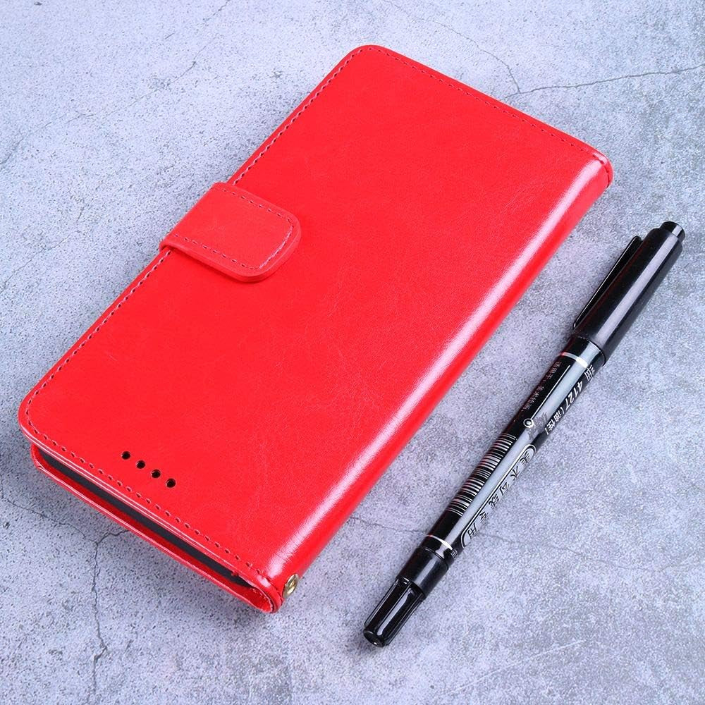 Phone Case for Sony Xperia C6,Smooth Leather Flip Wallet Case with Card Slot,Stand Holder and Magnetic Closure,Sony Xperia C6 Leather Case Cover  SJK-MKS   