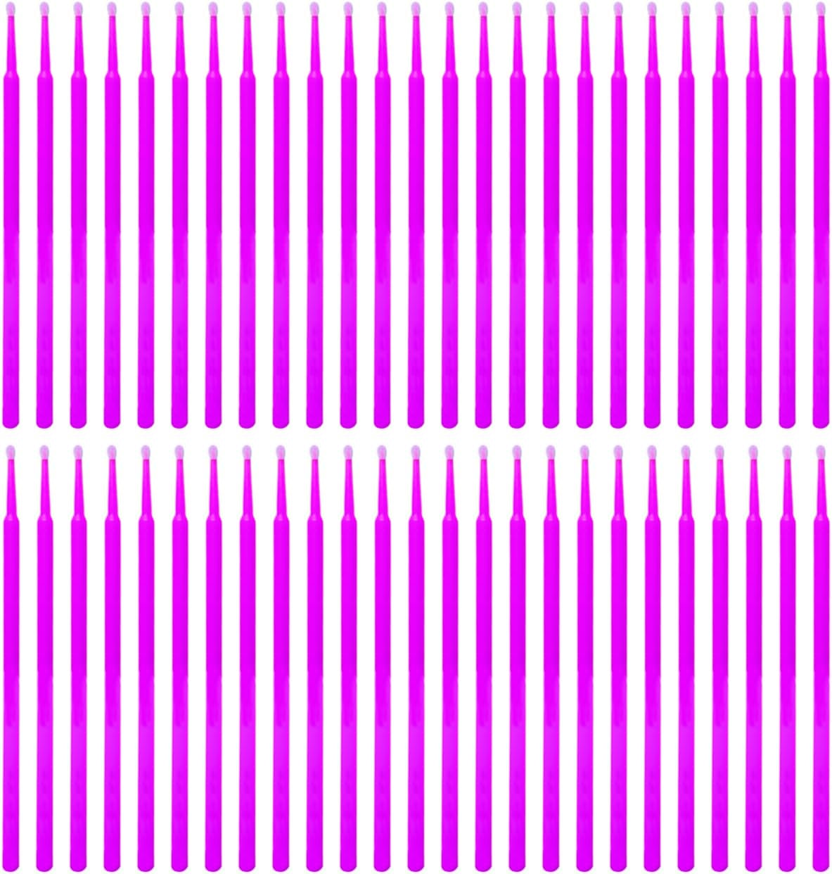 100 Pack Phone Charge Port Cleaning Tool Kit,Bendable Mini Soft round Brushes Cleaner Compatible with Iphone 11 Pro Speaker Tablet Camera Laptop Computer Smartphone, Blue  ACKLLR Purple  