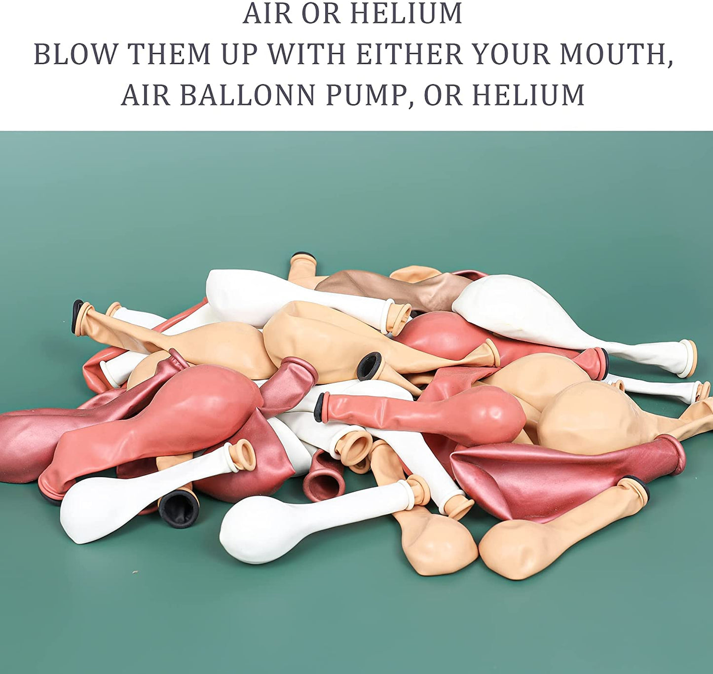 Boho Balloon Garland Arch Kit 147Pcs Blush Pastel Pink Balloon Garland Double Stuffed Dusty Rose Balloon Garland Chrome Rose Gold Balloons for Birthday Baby Shower Bridal Wedding Party Decorations  Lattua   