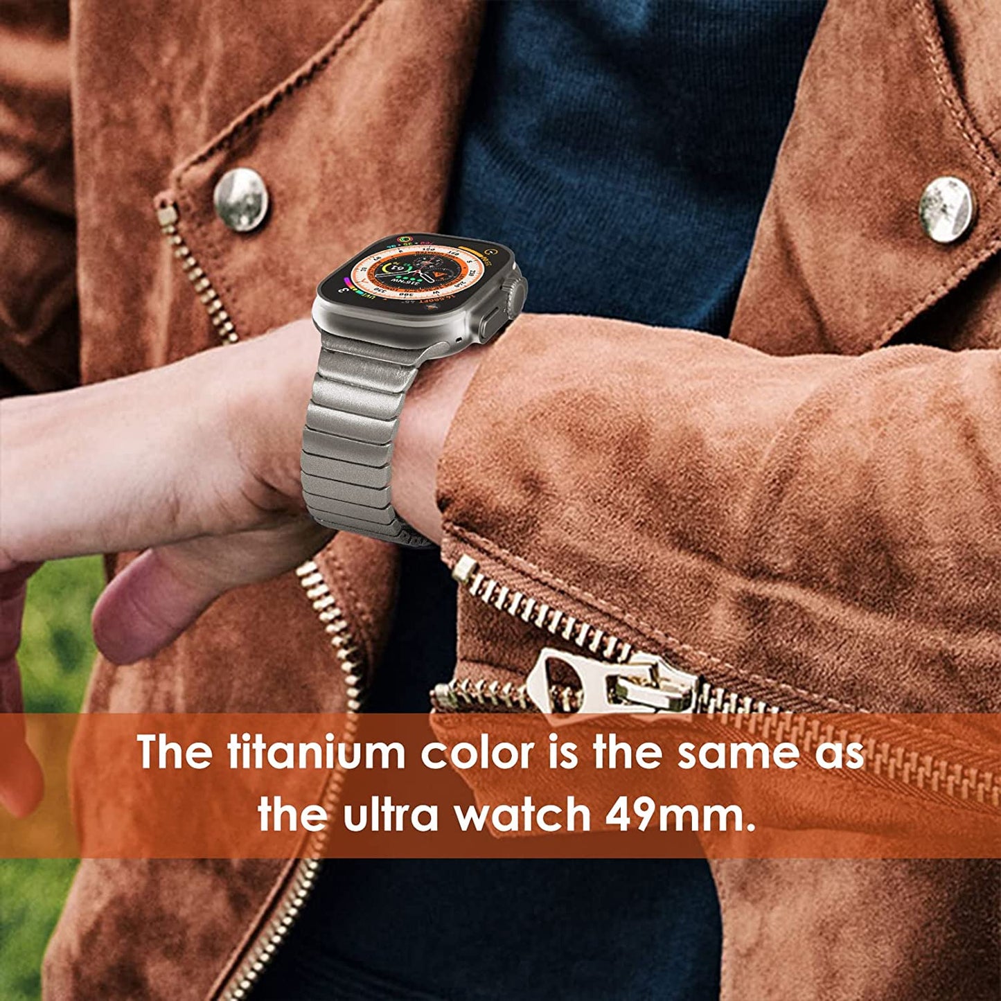 Newways Metal Band Compatible with Apple Watch Band  NewWays   