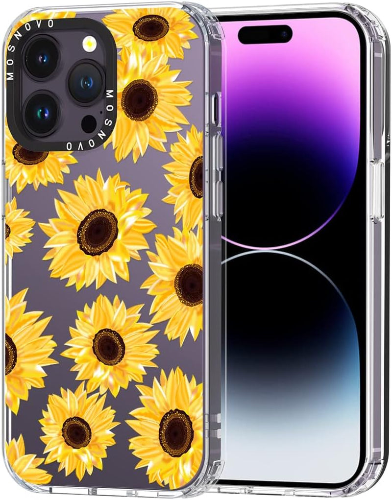 MOSNOVO Compatible with Iphone 14 Pro Max Case, [Buffertech 6.6 Ft Drop Impact] [Anti Peel off Tech] Clear TPU Bumper Women Girl Phone Case Cover with Cute Cherry Designed for Iphone 14 Pro Max 6.7"  MOSNOVO   