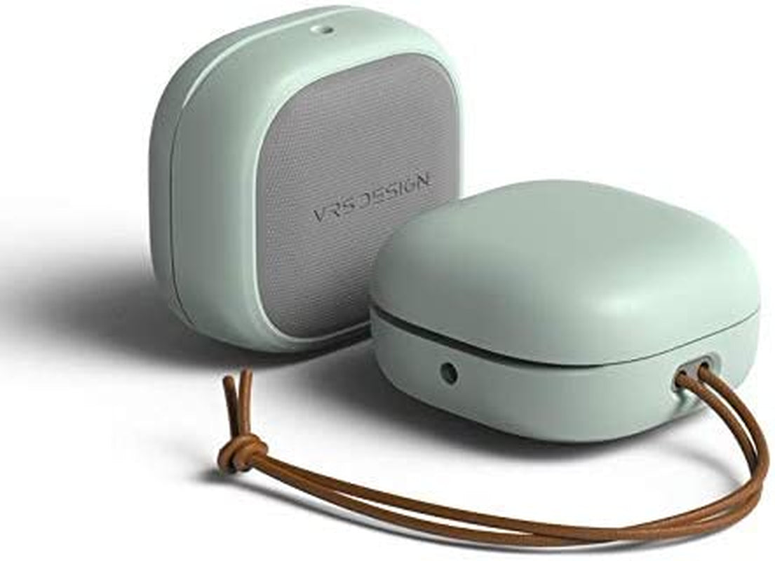 VRS Design Modern Buds Case for Galaxy Buds2 Pro (2022), Galaxy Buds 2 Case (2021) Buds Live Case (2020) (Sand Stone)  VRS Design Marine Green  