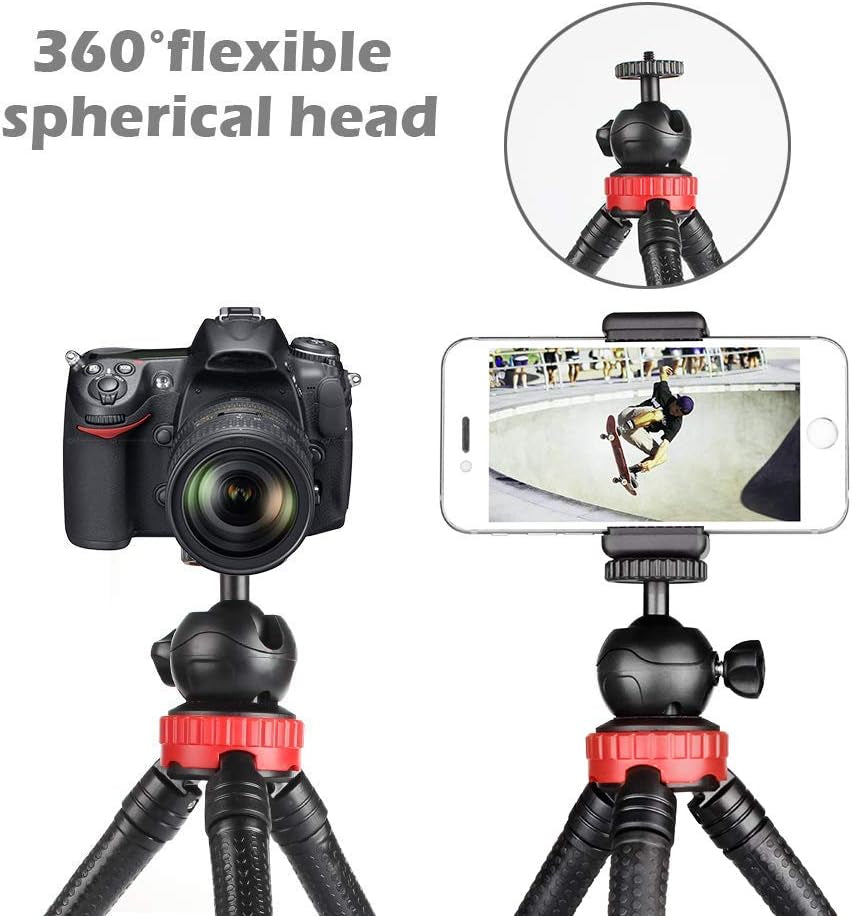 HSU Extendable Selfie Stick, Waterproof Hand Grip with Octopus Tripod Stand for Gopro Hero 11/10/9/8/7/6/5/4, Handheld Monopod Compatible with Cell Phones, AKASO Campark and Other Action Cameras  HSUTECH   