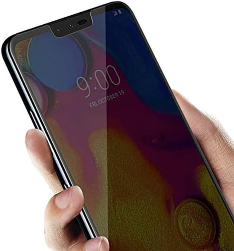 [2-Pack] Privacy Anti-Spy Case-Friendly Tempered Glass Screen Protector for LG V40 Thinq (Privacy)  GTElectro   