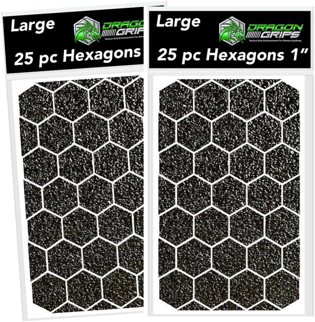 Dragon Grips Grip Tape Cell Phone Grip Stickers Mouse Grip Tape. Clear 84Pc Multi Purpose Set Rubberized Grip Stickers. Rubber Grip Adhesive Strips for Phone, Laptop, Ipad, Iphone, Tablets & Gaming  Dragon Grips Black 25 pcs - 2 pack 