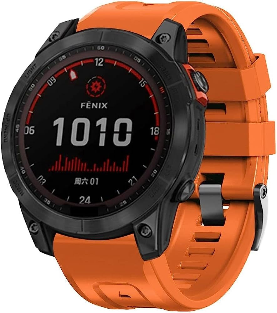 BEFIA 22 26Mm Quick Release Silicone Straps Band for Garmin Fenix 7 7X 6 6X Pro 5 5X plus 3 3HR Official Screw Buckle Smart Wristbands  BEFIA   