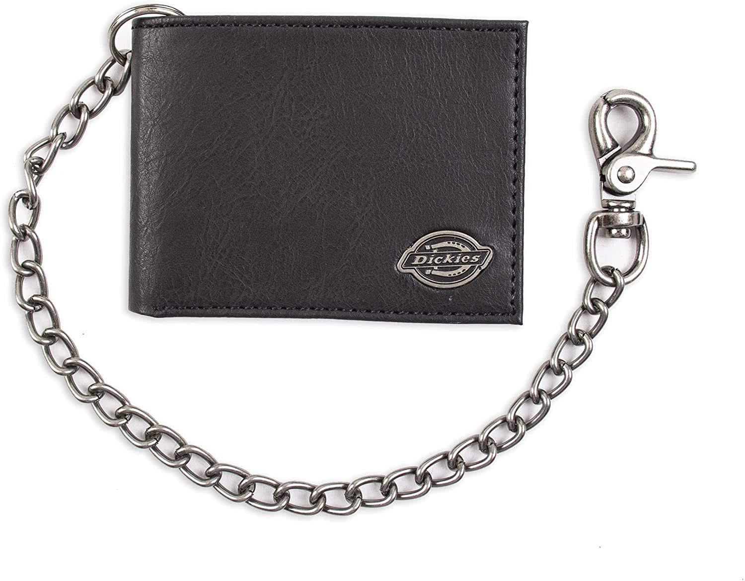 Dickies Men'S Bifold Wallet-High Security with ID Window and Credit Card Pockets, Classic Black, One Size  Randa Accessories   