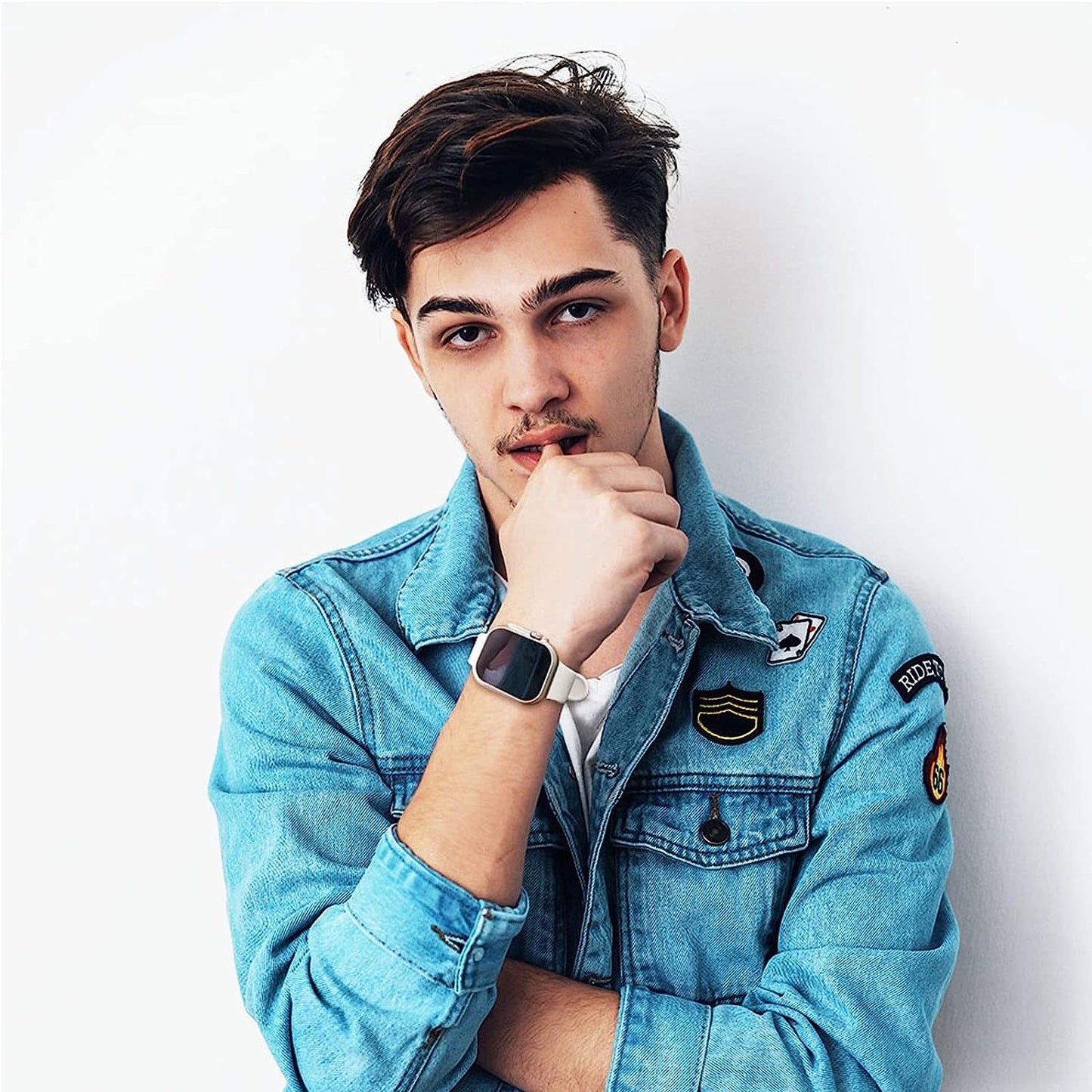 5 Pack Silicone Watch Band Compatible with Apple Watch Band 49Mm 45Mm 44Mm 42Mm 41Mm 40Mm 38Mm for Women Men,Smartwatch Bands for Iwatch Ultra SE2 SE Series 8 7 6 5 4 3 2 1  PZAZT   