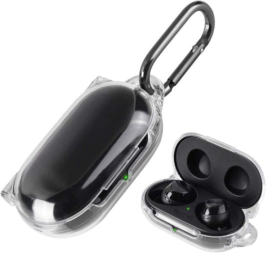 Fironst Polycarbonate Case Cover for Galaxy Buds/Buds+ Plus, Sturdy and Shockproof, No Adhesive Protective Cover Skin Compatible with Samsung Galaxy Buds 2019 2020 Earbuds Accessories (Clear)  Fironst   