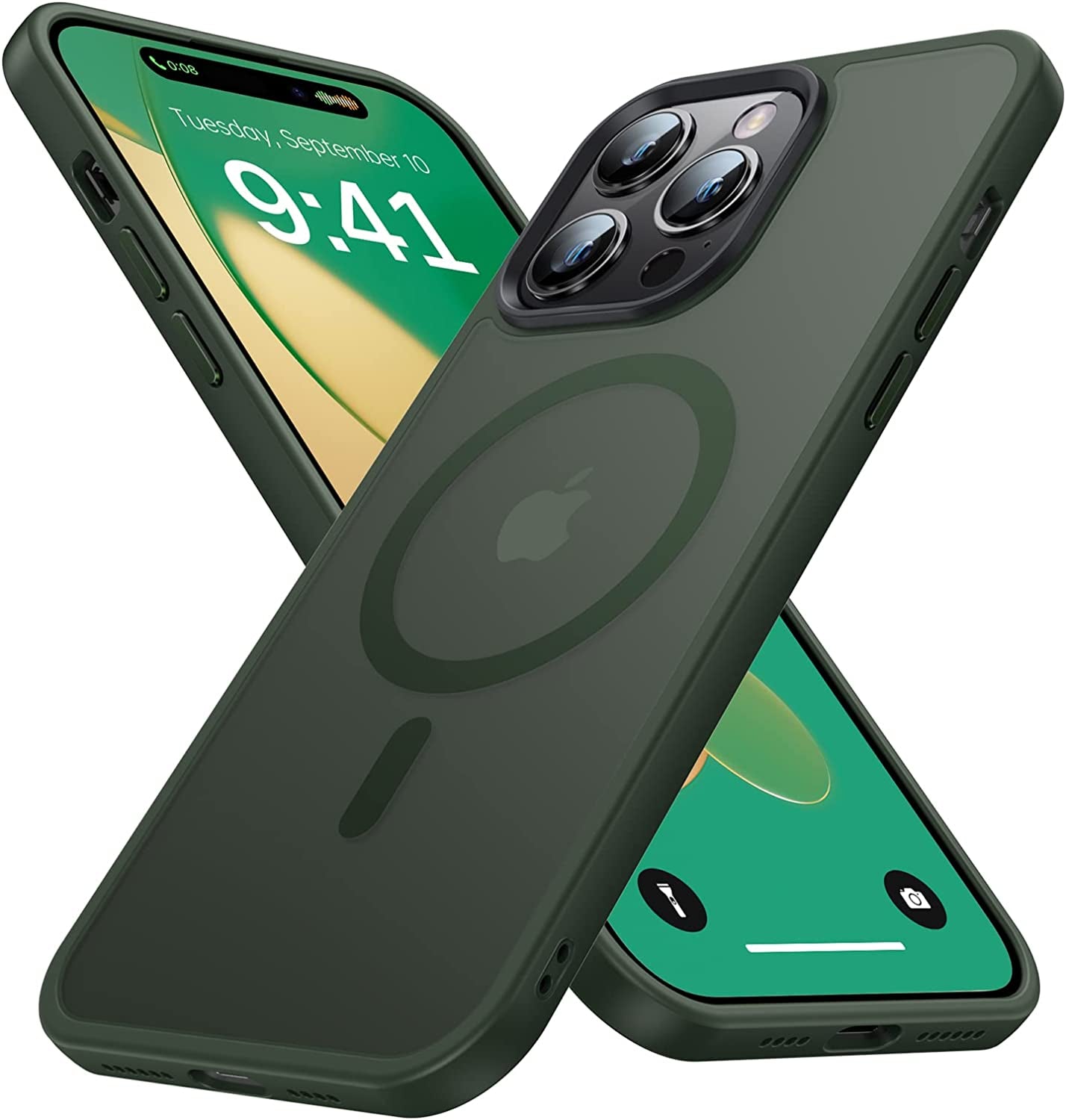 Faiono Magnetic for Iphone 14 Pro Max Case [Compatible with Magsafe][Strong Magnetic][10Ft Military Grade Protective] Translucent Matte Slim Case for Iphone 14 Pro Max Phone Case (6.7"), Pink  Faiono   