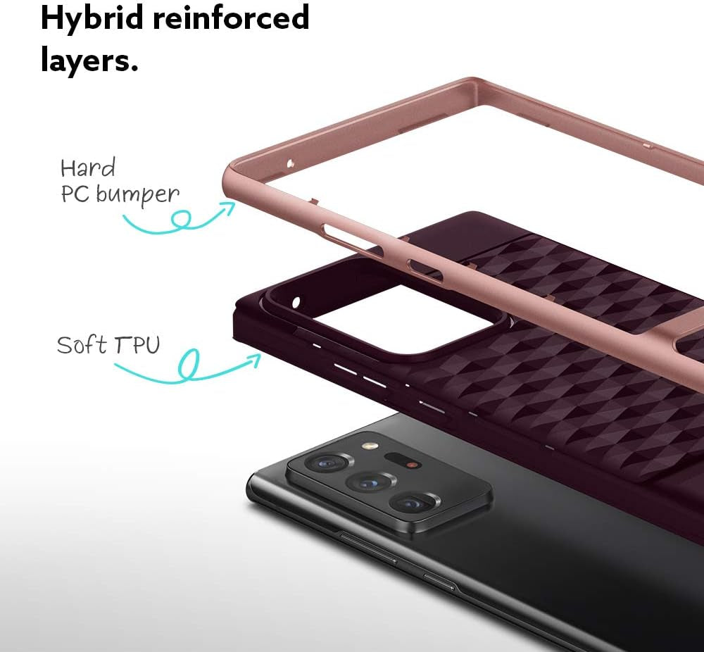 Caseology Parallax for Samsung Galaxy Note 20 Ultra Case (2020) 5G - Burgundy  Caseology   