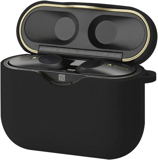 Geekria Silicone Cover Case Compatible with Sony WF-1000XM3, 1000XM3S, 1000XM3B Truly Wireless Noise Canceling Earphone, Earbud Protection Pouch/Silicone Case Cover with Keychain, LED Visible  GEEKRIA   