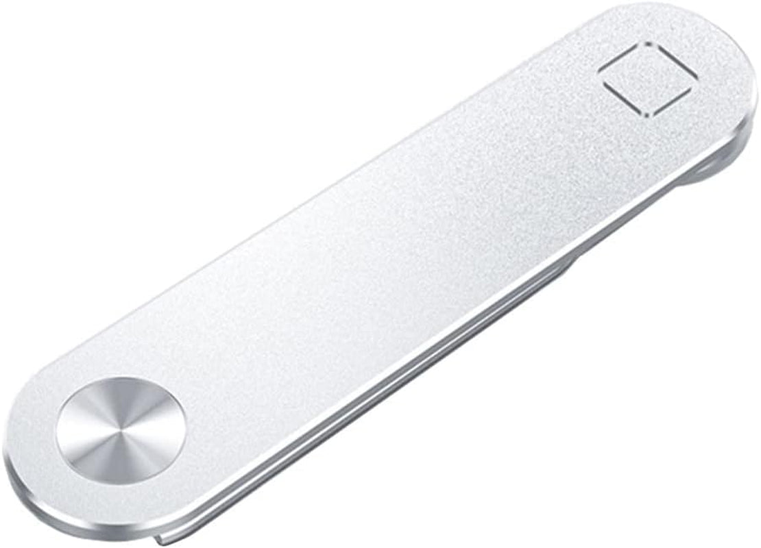 LUOZZY Computer Stand Laptop Phone Holder Laptop Stand Magnetic Laptop Phone Holder (Silver)  LUOZZY   