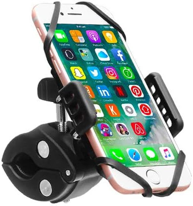 RS Helmets Anti-Shake Bike Phone Mount, 360° Rotation Universal Bicycle Motorcycle Phone Mount Holder Stand Cradle Clamp for Iphone 11 Pro Max/X/Xr/Xs  BatteryJack, inc.   