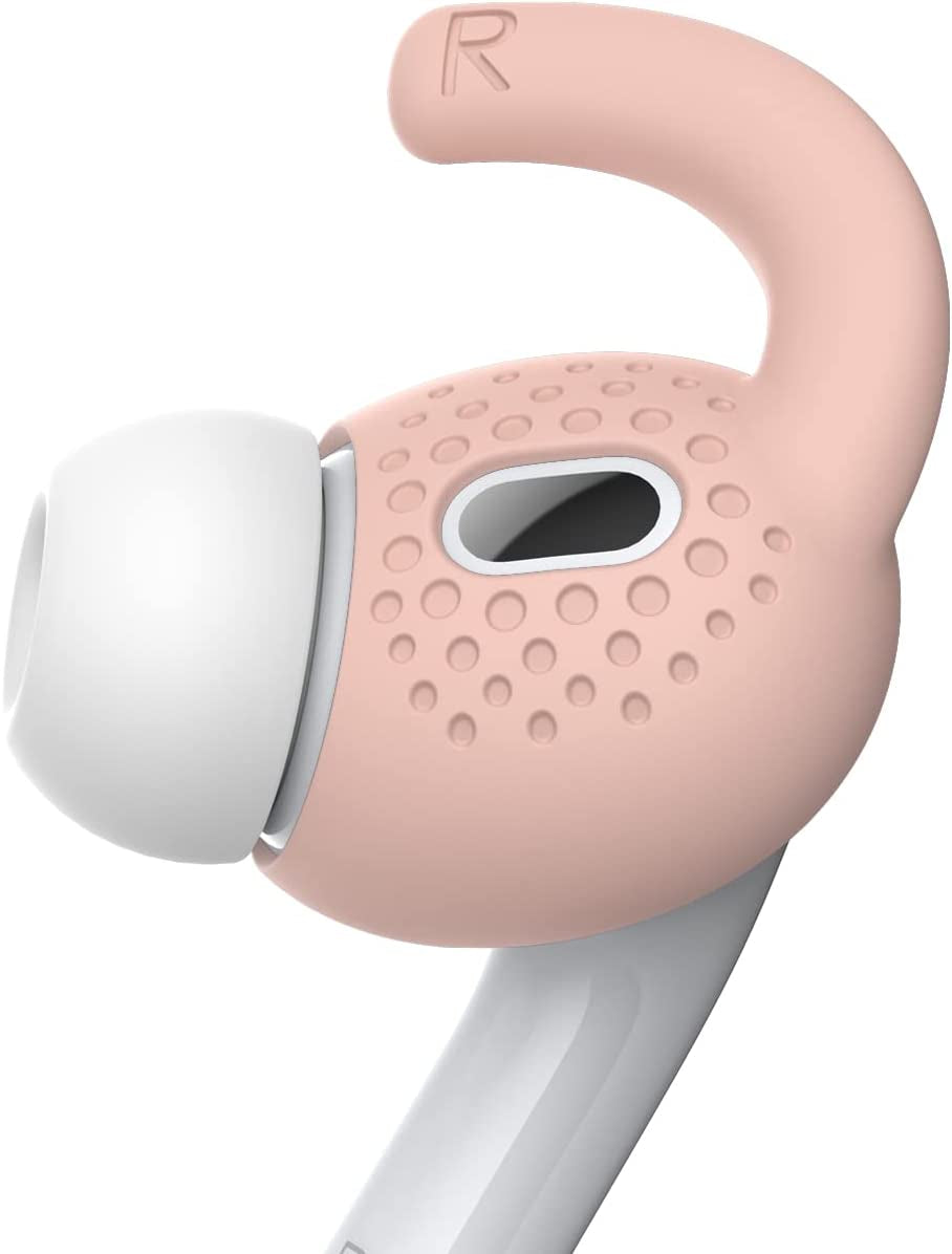 Gcioii 3 Pairs for Airpods Pro 2 Ear Hooks Covers [Added Storage Pouch] Anti-Slip Accessories Compatible with Apple Airpods Pro 2Nd Generation (White)  Gcioii Lovely Pink  