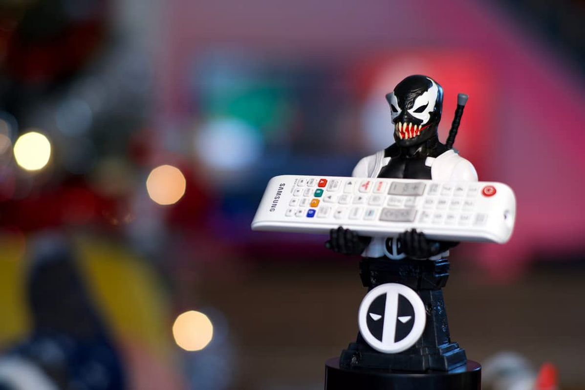 Cable Guys - Deadpool "Back in Black" Venom Accessory Holder for Gaming Controllers and Smartphones (Electronic Games////)  Exquisite Gaming   